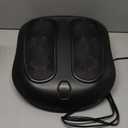 Nekteck Foot Massager with Heat, Shiatsu Heated Electric Kneading Foot Massager Machine for Neuropathy, Plantar Fasciitis, Feet Massage for Pain Relief, Circulation, Ideal Gifts for Man Woman Her Him (Black)