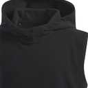 adidas Girls' Crop Golf Sweater (Medium, Black)