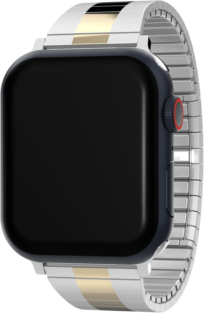 Timex Men's Perfect Fit Expansion Band Compatible with 38-40mm Apple Watches (Two-Tone)