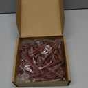 Blulu 60 Pcs 3 Inch Vinyl Shutter Fastener Window Panel Peg Lok Pin Pegs Screws Shutter Spikes Anchor (Burgundy Red)