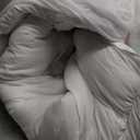 Mattress Topper Queen for Back Pain, Extra Thick Mattress Pad Cover, Plush Pillow Top, Deep Elastic Pocket, White