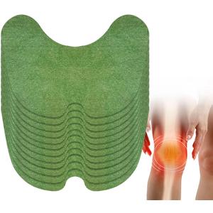 40 Pads Original Herbal Knee Patches,Powerful Temporary Pain Relief - Adhesive Heat Patches for Knee Support and Muscle Pain Relief, Made with Natural Herbs for Knee