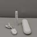 PHILIPS Sonicare ProtectiveClean 6100 Rechargeable Electric Toothbrush, with Pressure Sensor, 3 Cleaning Modes, SmarTimer and QuadPacer, 14-Day Battery Life, Travel Case, White, Model HX6877/21