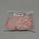 Lilosy Sexy Stretch Ruffle Tie Sheer Mesh Lingerie Set Outfits (Medium, Polka Dot Pink)