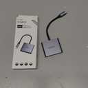 USB C to Dual HDMI Adapter 4K@30Hz, KOZYC USB C Hub Multiport Adapter with 2xHDMI, USB 3.0, 100W PD, Support USB C to HDMI Splitter Extended Display for MacBook Pro (MST is not Supported on MacOS)