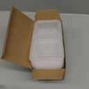 MACTANO 8 OZ Reusable Snack Containers with Lids, New 3 Compartment Condiment Snack Pack Containers 10 Sets