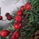 Puleo International 24" Mixed Christmas Wreath with 120 Tips, Green