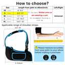 mosago kids arm sling, Lightweight & Breathable Medical Sling with Adjustable Shoulder Strap, Shoulder Mesh Immobilizer Slings for Elbow Injury/Torn Rotator Cuff/Wrist Injury/Surgery, Right or Left