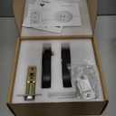 Keypad Smart Door Lock with Knob, Yamiry Keyless Entry Digital Lock with Handle, Fingerprint Electronic Knob for Front Door