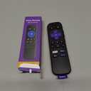 Roku TV Remote Control (Official Manufacturer Product) - Simple Setup, & Pre-Set App Shortcuts - Replacement Remote Compatible with RokuTV Models ONLY (Not Roku Players) (Pack of 1)