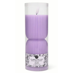Core Home Flameless Led Real Wax Candle 7.5 cm x 24 cm