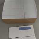 Amazon Basics #10 Security-Tinted Self-Seal Business Envelopes with Left Window, Peel & Seal Closure - 500-Pack, White