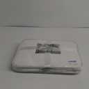 Sophia & William Bed Quilt Bedspread Coverlet - Reversible, Lightweight - Twin Size, Ivory
