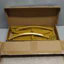 Fomcet Metal Arch Backdrop Stand Set of 2 Gold Wedding Arch Stand 7.2FT & 6FT Arched Backdrop Frame for Birthday Party Baby Shower Graduation Ceremony Decoration