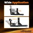 maXpeedingrods Adjustable Trash Can Transporter Trailer Hitch