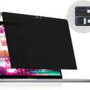 Peslv Magnetic Privacy Screen for Macbook Air 13 Inch (2018-2021, M1) / Macbook Pro 13 in (2016-2022, M1, M2), Removable Anti Blue Light Glare Filter for Mac 13In Laptop (black)
