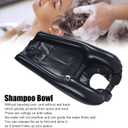 Pyhodi Inflatable Shampoo Basin, Portable Shampoo Bowl Hair Washing Basin for Bedridden Disabled Injured, Hair Wash Tub Tray with Inflator Pump for Dreadlocks and at Home Sink Washing