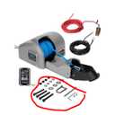 Trac Outdoors Deckboat 40 AutoDeploy-G3 Electric Anchor Winch - Anchors Up to 40 lb. - Includes 100-feet of Pre-Wound Anchor Rope with Use (69005), Gray