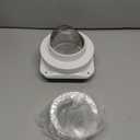 Magnetic Dryer Vent Connector Kit with 2.6ft Hose, 4 Inch ABS Snap-On Quick Connect for Tight Spaces, Airtight Seal Dryer Exhaust Venting Hookup Adapter for Laundry Room, SDV180