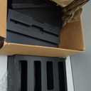 9 In 1 Storage Bag Organizer And Plastic Wrap Dispenser With Cutter, Bamboo Foil and Plastic Wrap Organizer (23.6L*13W*3.4H, Black)