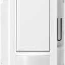 Lutron Maestro Motion Sensor Light Switch Indoor for Bathroom, Garage, Laundry Room, Closet, Occupancy Sensor Light Switch, Single-Pole, No Neutral, MS-OPS5M-WH (1 Pack)