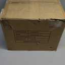 LeRatio Ceramic Dinnerware Sets for 6,Poreclain Plates and Bowls Sets,Handmade Reactive Glaze Dishes Set,Chip Resistant and Scratch Resistant | Oven&Dishwasher & Microwave Safe-Chestnut(18PCS) (Service for 6 (18 Pcs), Modern-Chestnut)