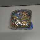 Colored Rubber Bands - 1lb Total (2 Pack of 0.5 lb) Large Rubber Bands Assorted Size and Color for Office Supplies, Arts & Crafts or DIY Projects - Multipurpose Color Elastic Bands Assortment