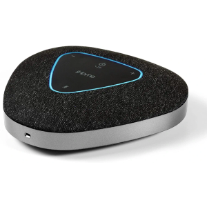 iHome Conference Speaker and Microphone, USB and Bluetooth Speakerphone with 3 Noise Cancelling Microphones for Home Office, Compatible with Mac, Windows, iOS, and Android