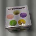 Dumpling Squishy, Mystery Squishy Dumpling Box, Fidget Toys Adults & Teens, Easter Basket Stuffers, Stocking Stuffers, Sensory Stress Ball Squeeze Toys for Stress Relief (Green)