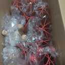 Funnymoom 24 Pcs Red Silicone Spatula and Whisks Set 12 Inch Bulk for Cooking Non-scratch Balloon Wire Whisk Spatula Christmas Baking Mixing Tool Cookware for Cooking Party Favor Xmas Craft Gift