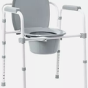 Guardian Folding 3-In-1 Steel Elongated Commode Part Number G1 200LX1 -/ BOX