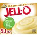 Jell-O Banana Cream Instant Pudding & Pie Filling Mix (24 ct Pack, 5.1 oz Boxes), Best By: 20 JUL 2027