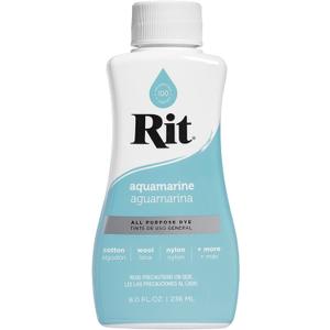 Rit Dye All Purpose Liquid Dye - Aquamarine 8oz Bottles