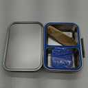 Stainless Steel Lunch Box for Kids, Leak Proof Bento Lunch Box BPA Free 304 Stainless Steel Bento Box Stainless Bento Box with Containers for School and Office(Purple)