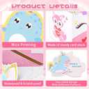 3 x Valentines Day Boxes for Kids,Valentines Day Cards for Boys Girls Classroom Exchange Prizes Party Favors - 1 Mailbox, 32 Cards, 1 Teacher Card (Style-01)