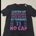Funny 11 Year Old Birthday Shirt - Rizz, Sigma, Brain Rot T-Shirt