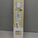 Cordless Light Filtering Mini Blind, 23 x 72 in, Alabaster