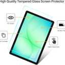 ProCase 2 Pack Screen Protector for Galaxy Tab A11 Plus 2025 / Tab A9 Plus 11 Inch 2023, HD Tempered Glass 9H Film Guard for Tab A11+ / A9+ 5G 11"