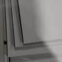 Lighted Makeup Vanity Desk, 35.4W x 15.7'D x 54H, White (with Lights and Mirror, Dimming Function, 2 Drawers and 1 Cabiniet, Open Shelves) by Boahaus