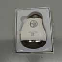 3-in-1 Electric Nail Clipper for Baby & Adults, USB Rechargeable Trimmer with LED Light, Polisher and Storage Container, Adjustable Speeds Nail Clipper for Kids, Seniors & Caregivers (Safe & Quiet) (White)