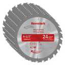 10 Pack Circular Saw Blade 6-1/2" 24T with 5/8" Arbor, Carbide Tipped Teeth, TCT Saw Blades for Cutting Various Wood, Plastic and Composite Materials, Fit Dewalt Craftsman Ryobi Milwaukee