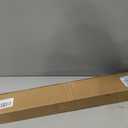 LazBlinds No Drill Zebra Blinds for Windows 26.5" W x 72" H, Black
