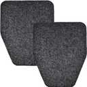 2 Pack Urinal Mats, Non Slip Urinal Floor Mats, Water Absorption Floor Urinal Pads, Non-Slip Rubber Backing Commercial Splash Mats for Men Bathroom Restroom Office Toilet (17Inch x20.5Inch)