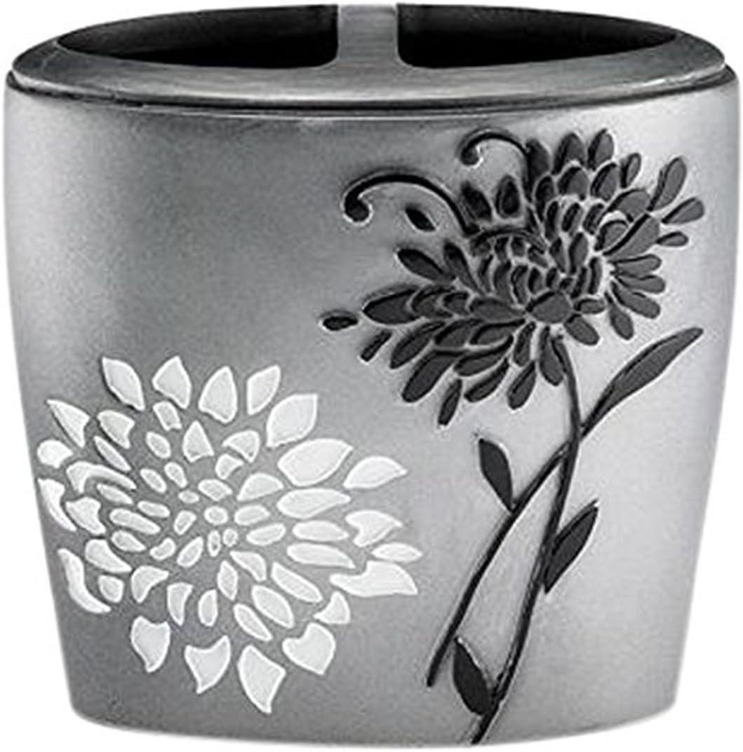 Popular Bath Toothbrush Holder, Erica Collection, Grey