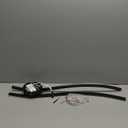 39.37Inch Linear Ceiling Light 6000K Black Modern Ceiling Light Fixture 28W Long Flush Mount Ceiling Lamp for Hallway, Kitchen, Bedroom, Dining Room