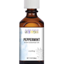 Aura Cacia Peppermint Essential Oil, 2Ounce, Cools Skin, Fresh Minty Aroma, No Synthetic Fragrances, Color or Preservatives