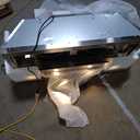 42-inch Outdoor Range Hood 2010 CFM with 12–24-inch Adjustable Stainless Steel Extension Chimney