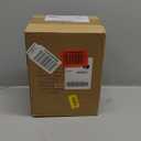 Amazon Basics Ceramic Space Heater, Portable Indoor Heating Solution, With Overheat and Tip-Over Protection, Thermostat, Non-Oscillating, 1500W, 7.52"D x 6.34"W x 9.45"H, Silver