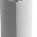 Soap Dispenser with Rust Proof Stainless Steel Pump Refillable for Bathroom and Kitchen Soap Dispenser for Essential Oils, Liquid, Lotions (8.5OZ / 250ML) (Square-silver)