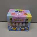 12 Colors Tie Dye Kit, Tie Dye Set for Kids, Pre-Filled Tye Dye Bottles, Non Toxic Permanent Fabric Dye Art Set, Easy DIY Fabric Art - Create Fun